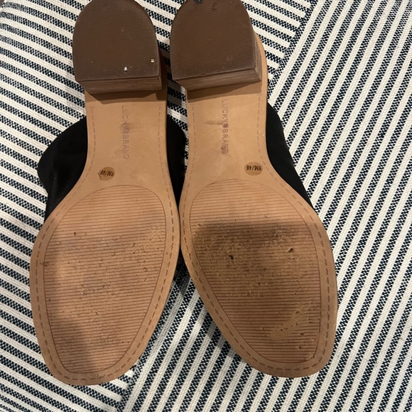 Lucky Brand Black Mules - Picture 3 of 3